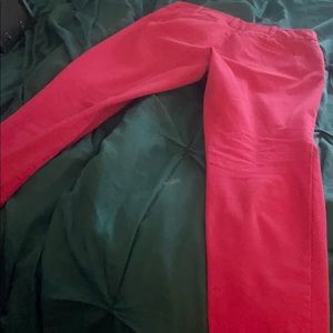 New York and Company Skinny pink Office pant